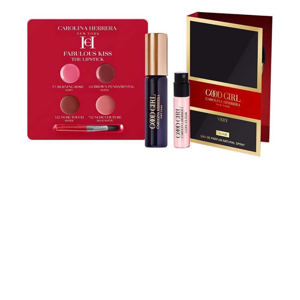 Lot Of 10 Carolina Herrera Good Girl Women's fragrance 3pc set